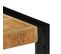 Meuble TV 90 X 30 X 40  Cm Bois De Manguier Massif