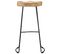 Tabourets De Bar Gavin Lot De 2 Bois De Manguier Massif