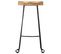 Tabourets De Bar Gavin Lot De 2 Bois De Manguier Massif