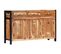 Buffet 120x35x75 Cm Bois D'acacia Solide