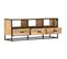 Meuble TV 120 X 30 X 45 Cm Bois Solide De Manguier