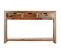 Table Console Avec 3 Tiroirs 120x30x75 Cm Bois Massif