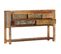 Buffet 120x30x75 Cm Bois De Récupération Solide