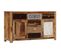 Buffet 140x40x80 Cm Bois De Sesham Massif