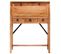 Bureau 90x40x107 Cm Bois D'acacia Massif