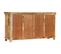 Buffet Avec 4 Tiroirs 160 X 40 X 85 Cm Bois Massif De Manguier