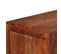 Buffet 140x40x80 Cm Bois D'acacia Solide