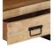 Meuble TV 100x30x45 Cm Bois De Manguier Massif