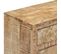 Buffet 60x30x75 Cm Bois De Manguier Massif