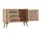 Buffet 100 X 30 X 75 Cm Bois De Manguier Massif