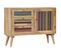 Buffet 100 X 30 X 75 Cm Bois De Manguier Massif