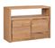 Buffet 80 X 30 X 60 Cm Bois De Teck Massif