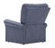 Chaise Inclinable Gris Similicuir Daim