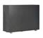 Buffet Noir Brillant 107x35x80,5 Cm