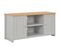 Meuble TV Gris 120 X 39 X 58 Cm