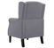 Fauteuil Gris Foncé Tissu