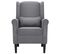 Fauteuil Gris Foncé Tissu