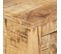 Buffet 80 X 30 X 76 Cm Bois De Manguier Massif