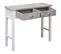 Table Console Gris 90 X 30 X 77 Cm Bois