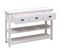 Table Console Antique Blanc 115 X 30 X 76 Cm Bois