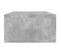 Support De Moniteur Gris Cement 42 X 24 X 13 Cm Aggloméré