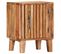 Table De Chevet 40 X 30 X 50 Cm Bois D'acacia Massif