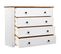 Commode Blanc 80x40x73 Cm Pin Assortiment Panama