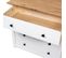 Commode Blanc 80x40x73 Cm Pin Assortiment Panama