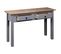 Table Console Gris 110x40x72 Cm Pin Solide Gamme Panama