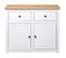 Buffet Blanc 93x40x80 Cm Pin Gamme Panama