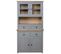 Buffet Haut Gris 93x40,5x180 Cm Pin Gamme Panama