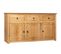 Buffet 135x40x80 Cm Pin Solide Assortiment Panama