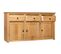 Buffet 135x40x80 Cm Pin Solide Assortiment Panama