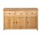 Buffet 135x40x80 Cm Pin Solide Assortiment Panama