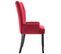 Chaises À Manger Avec Accoudoirs Lot De 2 Rouge Velours