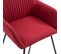 Chaises À Manger Lot De 6 Rouge Bordeaux Tissu