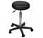 Tabourets De Bureau 2 PCs Noir 35,5x84 Cm Similicuir