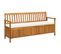 Banc De Rangement Avec Coussin 170 Cm Bois D'acacia Solide