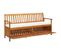 Banc De Rangement Avec Coussin 170 Cm Bois D'acacia Solide