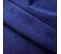 Rideaux Occultants Et Anneaux 2pcs Velours Bleu Foncé 140x175cm