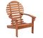 Chaise Adirondack Bois D'acacia Massif