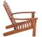 Chaise Adirondack Bois D'acacia Massif