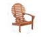 Chaise Adirondack Bois D'acacia Massif