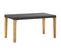 Banc De Jardin 120 Cm Noir Résine Tressée Et Bois D'acacia