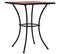 Table De Bistro Mosaïque Terre Cuite 60 Cm Céramique