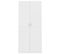 Garde-robe Blanc 90x52x200 Cm Aggloméré
