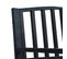 Banc De Jardin 125 Cm Noir Acier