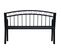 Banc De Jardin 125 Cm Noir Acier