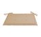 Coussins De Chaise De Jardin 2 PCs Beige 50x50x3 Cm