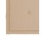 Coussins De Chaise De Jardin 2 PCs Beige 50x50x3 Cm